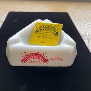 Rick Newman's Catch A Rising Star 5th Anniversary Ashtray and Matchbook - 1977